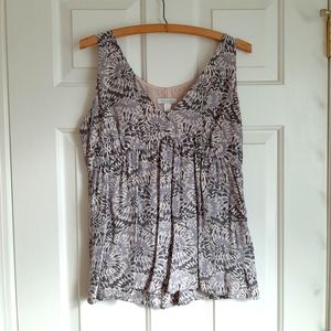 Garnet Hill Woman's Silk Sleeveless Top, 10P